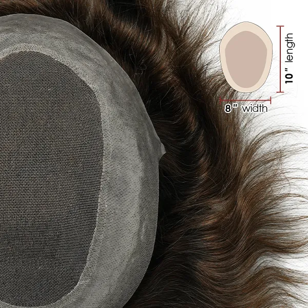 FLAS | Complément capillaire en Dentelle Française Top – Image 7