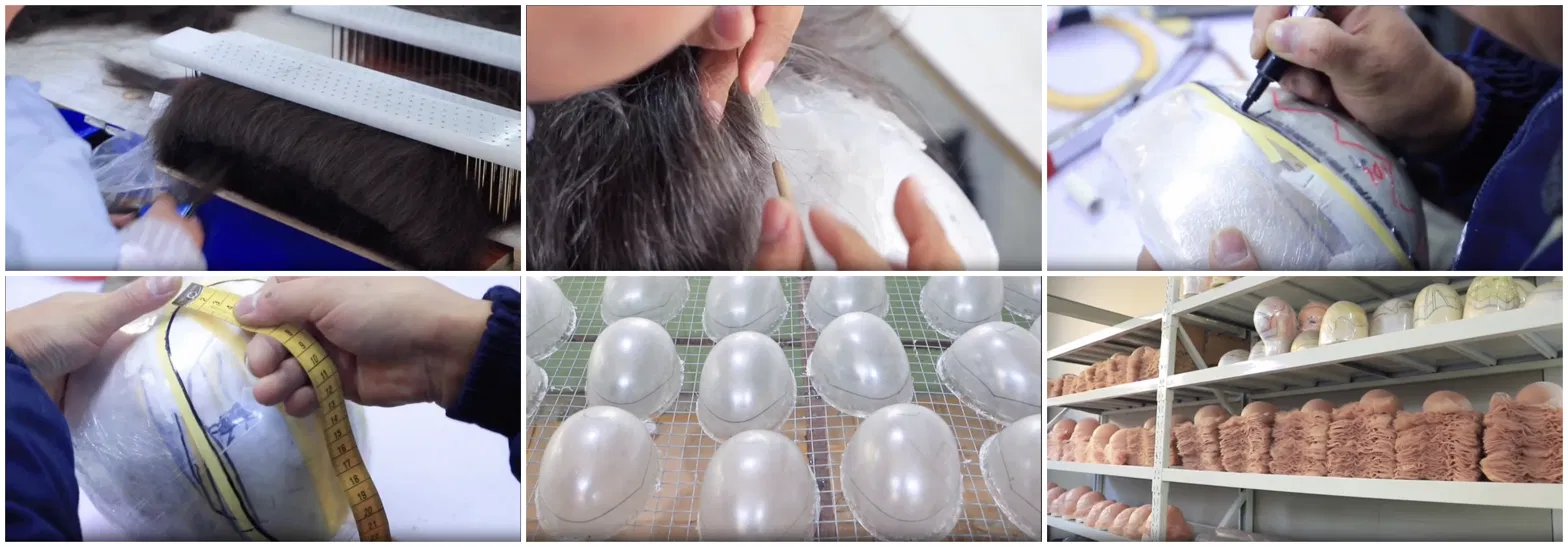 Production steps at NSY Hair
