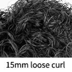 15mm loose curl