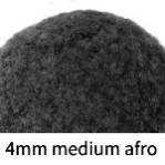 4mm medium afro