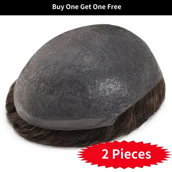 STSV | 0.06mm Ultra Thin Skin V-looped Men’s Hairpieces