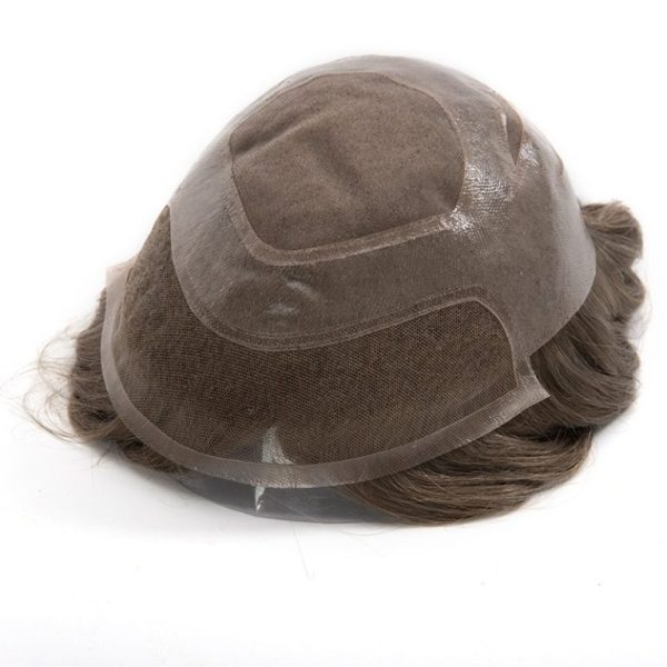 27+ W | Fine Mono with Lace Front and Skin Hairpieces for Men Wholesale